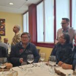 I dirigenti regionali Lombardia del Partito Socialista Italiano a pranzo presso la Fondazione Mazzini