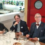 I dirigenti regionali Lombardia del Partito Socialista Italiano a pranzo presso la Fondazione Mazzini