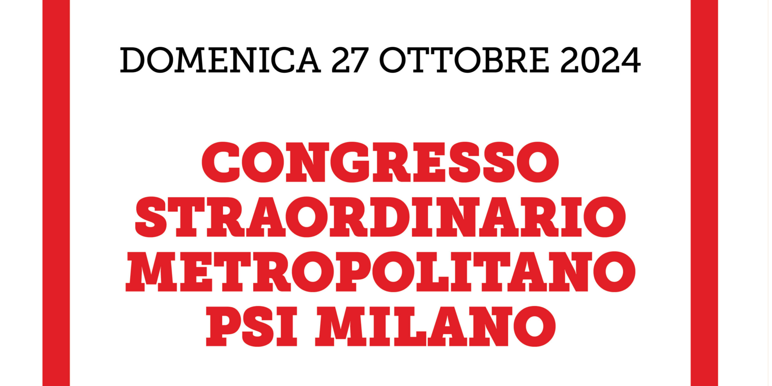 La federazione di Milano al Congresso straordinario